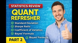 CFA Statistics Refresher Part 2 – Standard Deviation, Sharpe Ratio Bayes’ Rule Explained | Rishi Luthra
