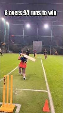Intense chase 94 runs in6 overs 🥶