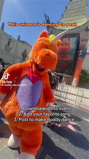 Buddy The Unicorn Ragatha dance — viral dancing unicorn