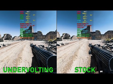 ASUS DUAL RTX 3070 OC: UNDERVOLTING