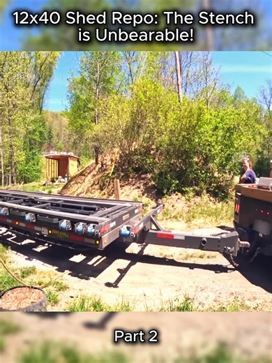 12x40 Shed Repo: The Unbearable Stench - Part 2