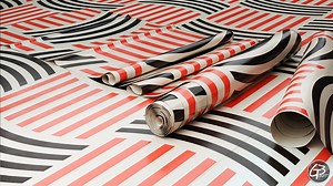 Pattern Design - Bent Lines Checker