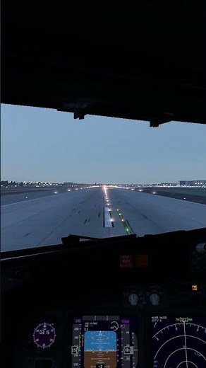 X-Plane 12 | Zibo 737 MOD Takeoff