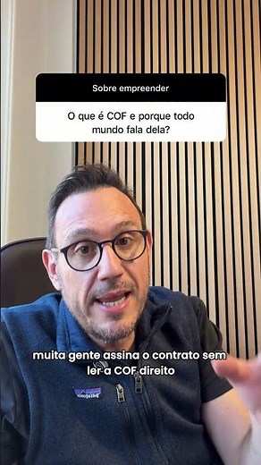 Você sabe o que é COF?