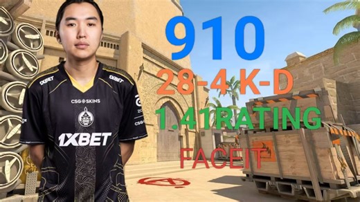 910 POV 和blitz 天梯双排 狂砍28-4KD 1.14 RATING 拿下比赛！