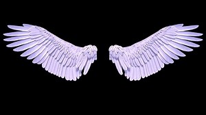 Magic power 3d elements, 3d power geometrical isolated on black background