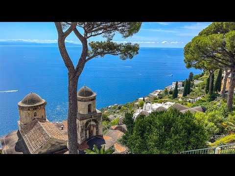 Ravello, Italy 4K - The Hidden Treasure of the Amalfi Coast - Travel Vlog, 4K Video Ultra HD 60fps