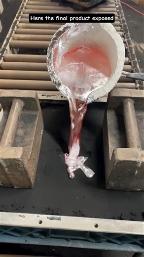 1600° f silver melting process end product #tech #automobile #silvermelting #viralvideo #ytshorts