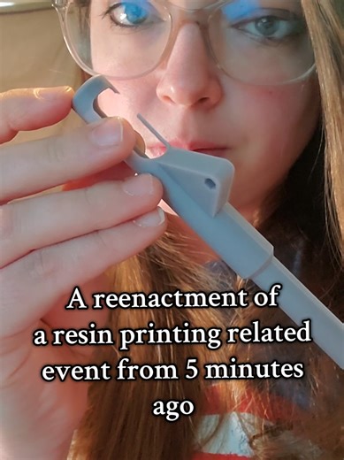 Resin Printing Mishap: Repairing a Broken Part