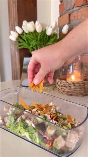 SAVE THIS FOR LATER- This week’s salad is a chopped southwest chicken salad and the dressing doesn’t disappoint  . comment RECIPE and I’ll send you the ingredients plus the chopper link! . . #salad #saladideas #lunch #lunchideas #mealprep #recipe #easymeals #healthy #meal #food #dinner | The Sassy Barn | Facebook