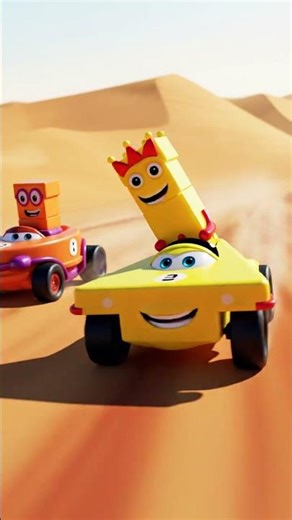 WAIT FOR THE CRASH 😱 | Numberblocks Race