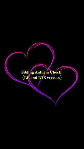 Sibling Anthem Check! Bangpink Version💖💜✨ (Re-upload)