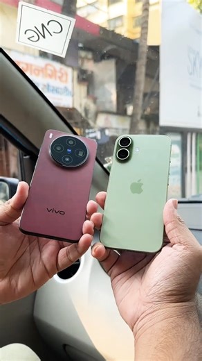 Vivo X300 Vs iPhone 17 Comparison #Shorts
