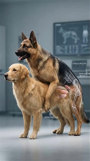 Why Dogs Get STUCK Together! (The Lock) 🐕🔒