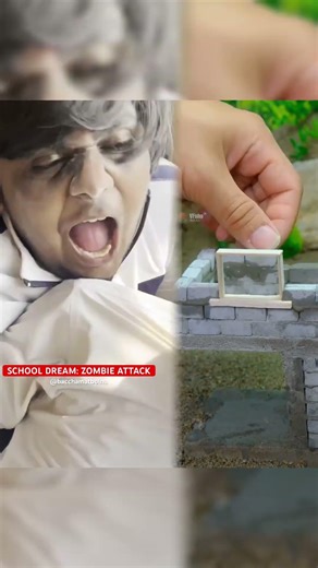 School Dream | Zombie Attack #shorts #school #schooldream #schooldays #friends #nostalgia #explore