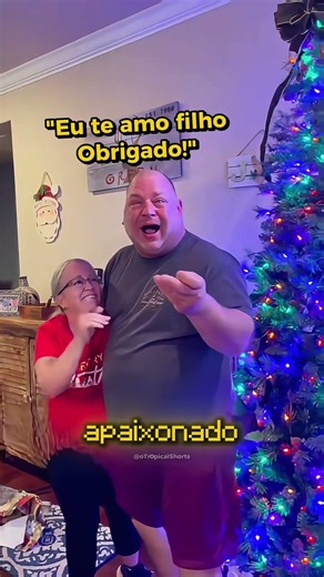 O filho preparou o melhor presente! 💖😍