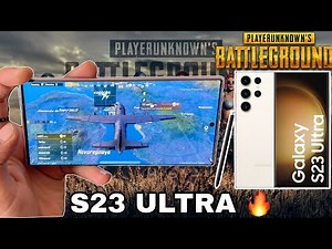 Samsung S23 Ultra PUBG Test 2025 | Best 120FPS Gaming Performance Review 🔥
