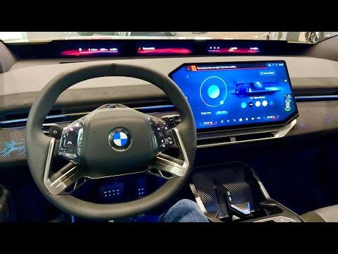 New BMW iX3 2026 - AMBIENT lights & DISPLAY style COLORS