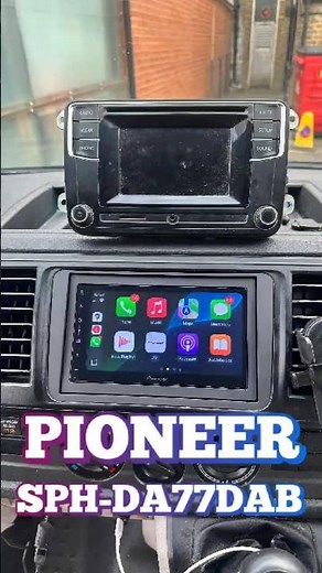VW Transporter T6 Pioneer SPH-DA77DAB 6.8" Wireless Apple CarPlay Android Auto DAB Car Stereo