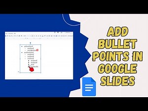 How To Add Bullet Points In Google Slides (2025 Tutorial)