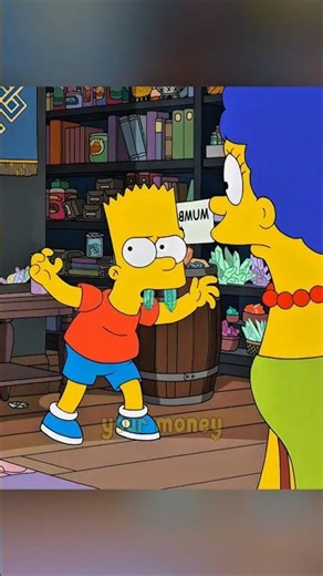 Bart became smart #simpsons