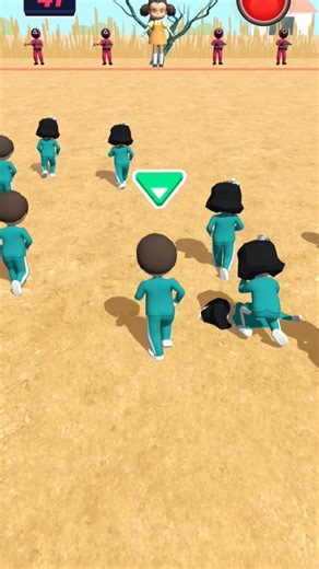 🔴RED LIGHT, GREEN LIGHT😱l SQUID GAME🔴squid game squid game 1 #shortsfeed #sportsshorts #ytshorts