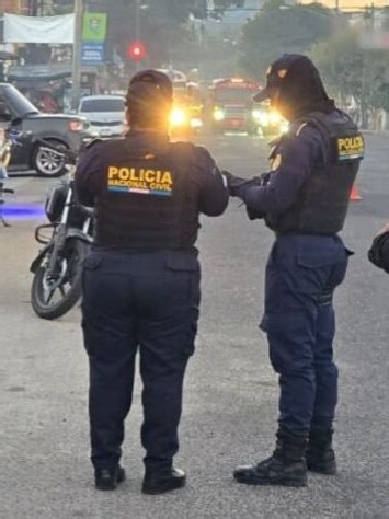 Operativos de Control Vehicular en El Gallito, Guatemala