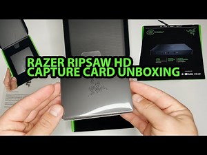 Razer Ripsaw HD Unboxing