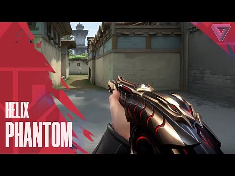 HELIX PHANTOM SKIN GAMEPLAY - VALORANT HELIX SKIN COLLECTION