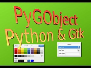 PyGObject Lesson 2 A Button Gtk and Python