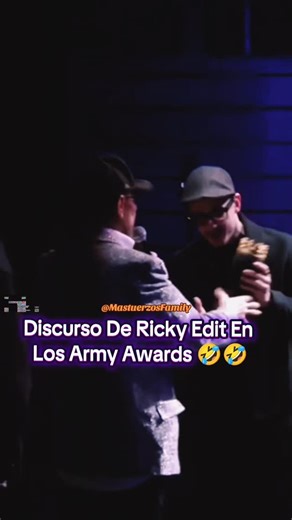 Mastuerzos Family on Instagram: "Discurso De Ricky Edit En Los Army Awards #rickyedit #rickyeditclips #armyawards2026 #polemica #discurso"