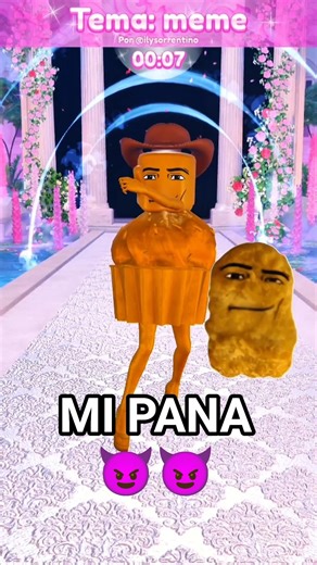 My friend devoured it😈😍 in Dress to Impress #roblox #humor #dresstoimpress