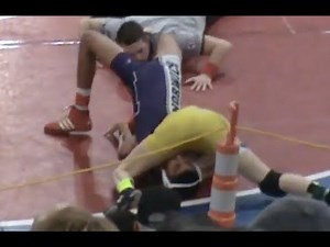 Girl pins boy at 113lb, Badass pin in front of people.