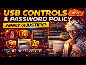 Linux STIG Hardening in AWS | USB Controls & Password Policy Security Decisions (Cybersecurity Lab)