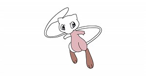 Coloring page Pokemon Go Mew ♥ Online and Print for Free!