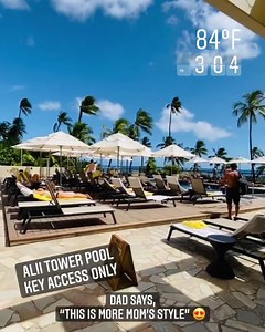 9.4K views · 560 reactions | The Ali’i Exclusive Pool Terrace for Ali’i customers. Great Rooms & Suites. Suite Sale Up to 50% Off ends Aug 3. • My husband says, let’s go check out the other pool…located in the #aliitower where our room is. Yep…so nice…so much quieter and a view of #waikikibeach #myspeed #vacayvibes Repost from @mama_bear_mafia | Hilton Hawaiian Village Waikiki Beach Resort | Facebook