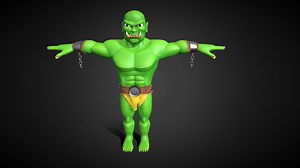 Orc - 3D model by Miray Naz Kara (@m.nazkara)