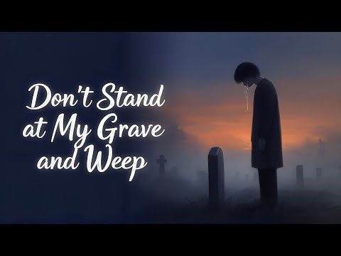 Do Not Stand At My Grave And Weep | A Poem for Grief & Healing (Spoken Word)