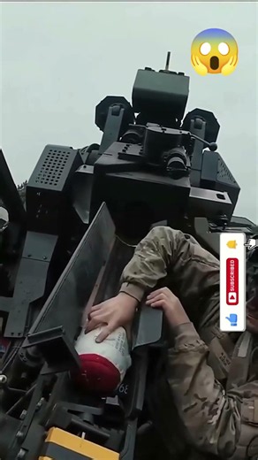 This Truck-Mounted Howitzer Hits Hard & Moves Fast! 💥🇺🇸 #usa