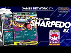 1st Place Deck Profile: Mega Sharpedo ex (One-Hit KO) - City League Tournament (2026) 🦈