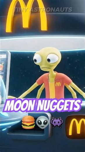 Toddler Aliens Order McDonald’s in Space 🍔👽