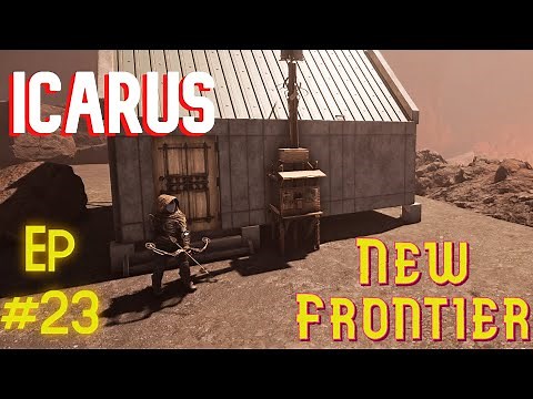 Volcanic Base Set-up! | Icarus Open World - Prometheus Map - Hard Start | Episode 23