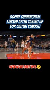 9.2M views · 122K reactions | Sophie Cunningham STEPS UP For Caitlin Clark & Gets EJECTED #caitlinclark #sophiecunningham #wow360news | WOW 360 News | Facebook