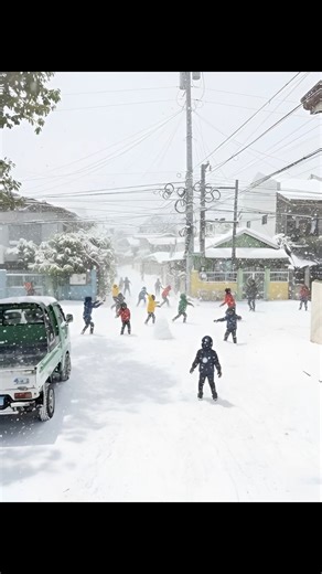 Winter Snow in Bonifacio Extension Danao City Cebu Philippines AI #Philippines #DanaoHereAndNow #reelsvideoシ | Jef Anthony Batucan