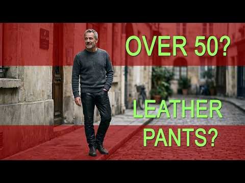 How Men Should Wear Leather Pants | A Style Guide