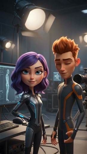 AI Actors Preparing for a Movie (BTS)