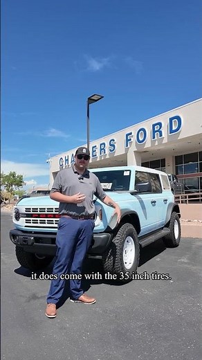 60th Anniversary Bronco Available to Order Starting October 2025
