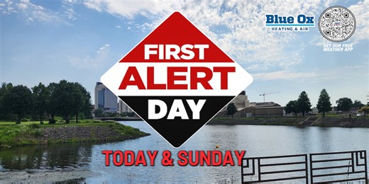 First Alert Day: Today & Sunday Due to Extreme Heat