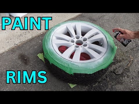 Sand and Paint Damaged Rims