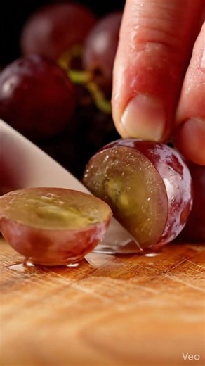 Perfect Grape Cutting 🍇🔪 | Satisfying Grape Slices ASMR | Amazing Kitchen.